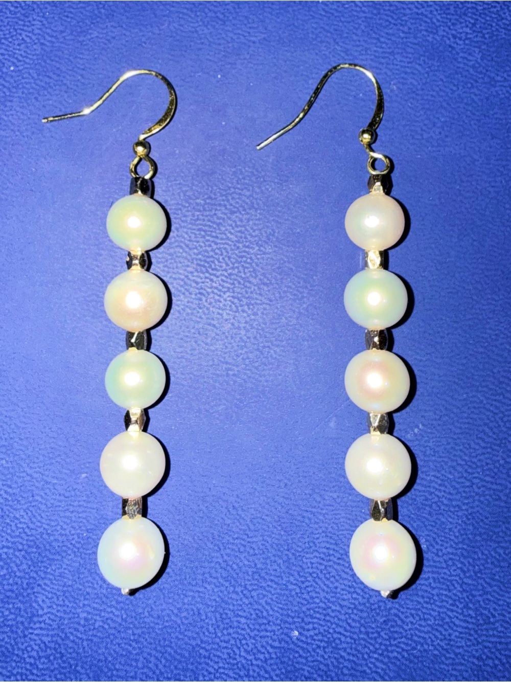 Mother’s Day Elegance: Freshwater Pearl Drop Earrings